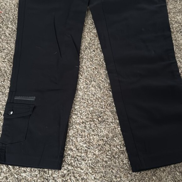 Jamie Sadock 0 Black Golf Capri Pants Zippers - Picture 7 of 11